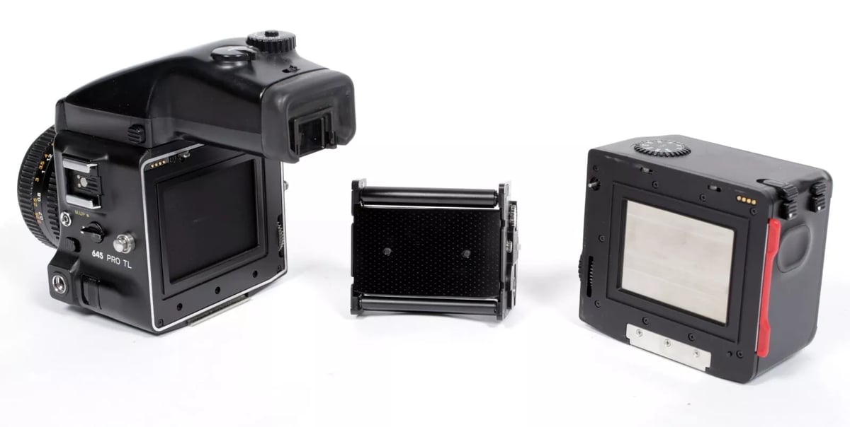 Mamiya Pro TL 645 6X4.5 medium format camera w/ 80mm F2.8 N Mamiya Pro TL 645 6X4.5 medium format camera w/ 80mm F2.8 N